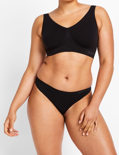 Bonds Seamless Gee, Black, 8-18 product photo View 04 L