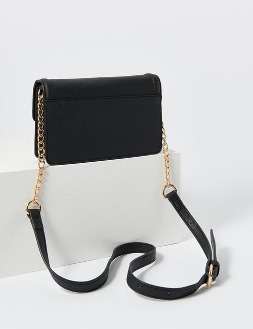Whistle Accessories Lily Small Crossbody Bag, Black product photo View 03 L