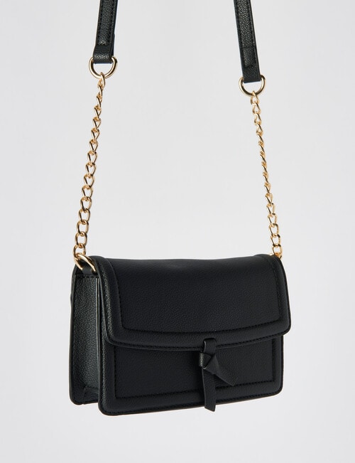 Whistle Accessories Lily Small Crossbody Bag, Black product photo View 04 L