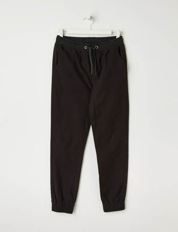 No Issue Panelled Jogger, Black product photo