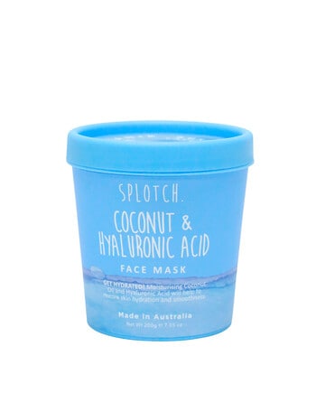 Splotch Coconut & Hyaluronic Acid Face Mask, 200g product photo