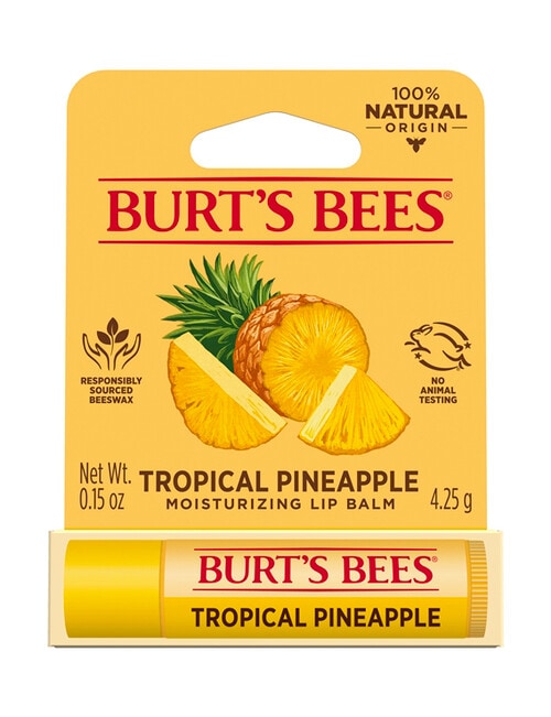 Burts Bees Lip Balm Tropical Pineapple, 4.25g product photo