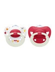Nuk Signature Night Soother, 2-Pack, 0-6m product photo View 02 S