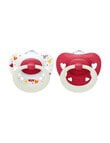 Nuk Signature Night Soother, 2-Pack, 6-18m, Assorted product photo View 02 S