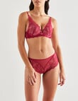 Perfects Wild Fire Push Up Bra, Sangria, 10B - 16DD product photo View 03 S