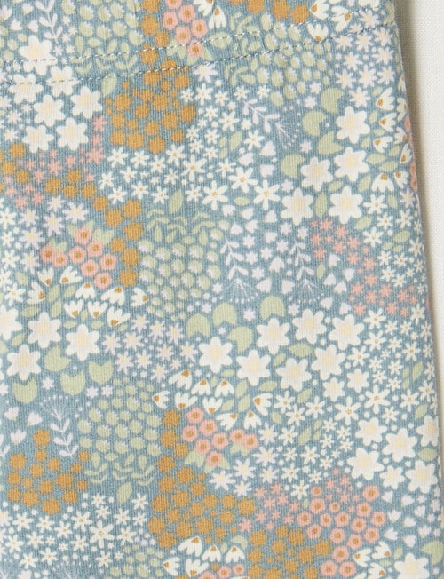 Teeny Weeny Ditsy Floral Legging, Blue product photo View 04 L