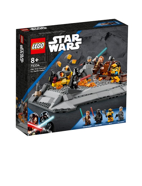 LEGO Star Wars Obi-Wan Kenobi Vs. Darth Vader, 75334 product photo View 02 L