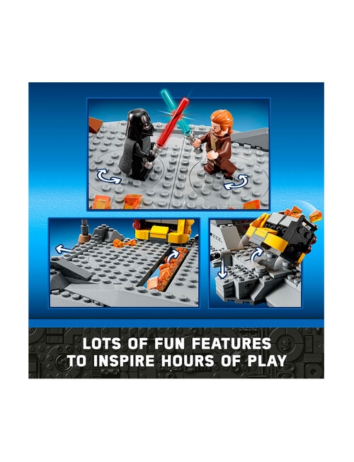 LEGO Star Wars Obi-Wan Kenobi Vs. Darth Vader, 75334 product photo View 06 L