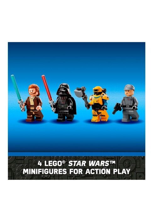LEGO Star Wars Obi-Wan Kenobi Vs. Darth Vader, 75334 product photo View 08 L