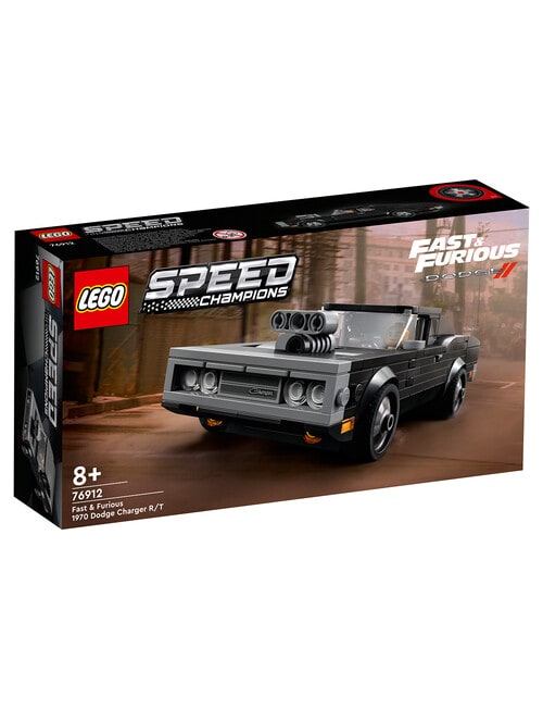 LEGO Speed Champions Fast & Furious 1970 Dodge Charger R/T, 76912 product photo View 02 L