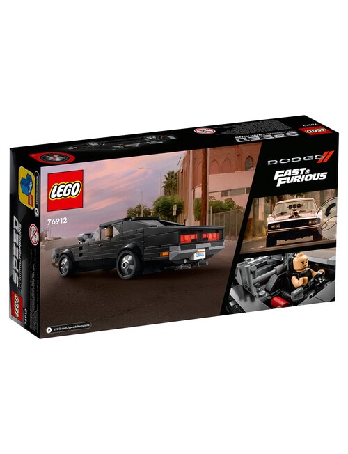 LEGO Speed Champions Fast & Furious 1970 Dodge Charger R/T, 76912 product photo View 10 L