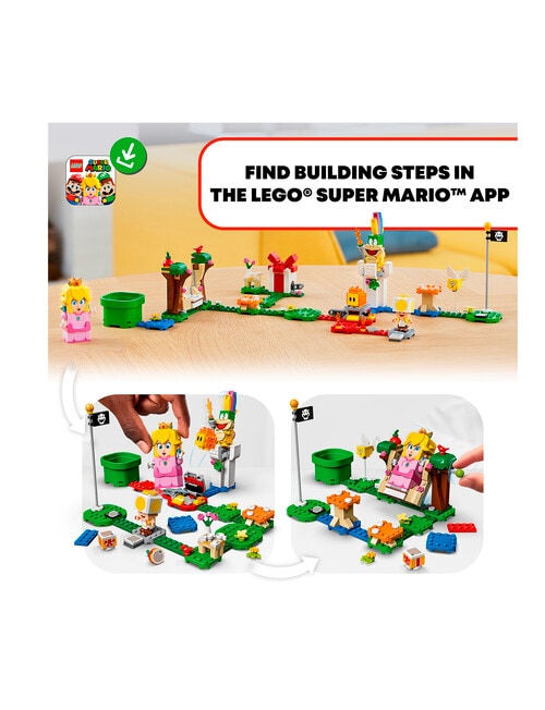 LEGO Super Mario Adventures With Peach Starter Course, 71403 product photo View 08 L