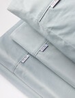 Kate Reed Lowell 500TC Sateen Fitted Sheet, Dusky Blue product photo View 04 S