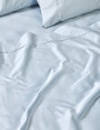Kate Reed Lowell 500TC Sateen Flat Sheet, Blue product photo