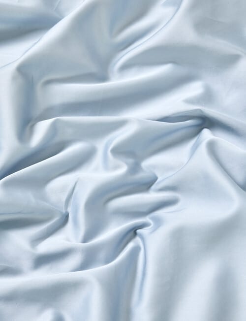 Kate Reed Lowell 500TC Sateen Standard Pillowcase Pair, Blue product photo View 02 L