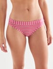 Jockey Woman Bikini Brief, 2-Pack, Willow Stripe Pink, 10-16 product photo View 02 S