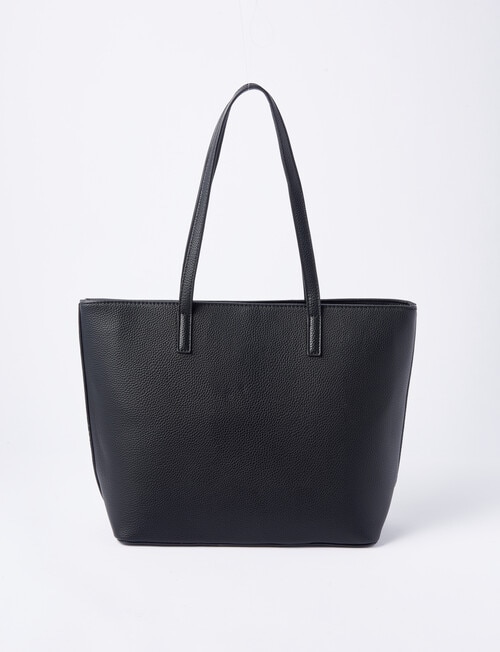 Boston + Bailey Alison Tote Bag, Black & Taupe product photo View 02 L