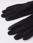 Boston + Bailey Bow Detail Glove, Black product photo View 03 S