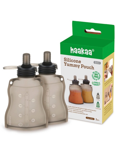 Haakaa Silicone Yummy Pouch, 2-Pack product photo View 03 L