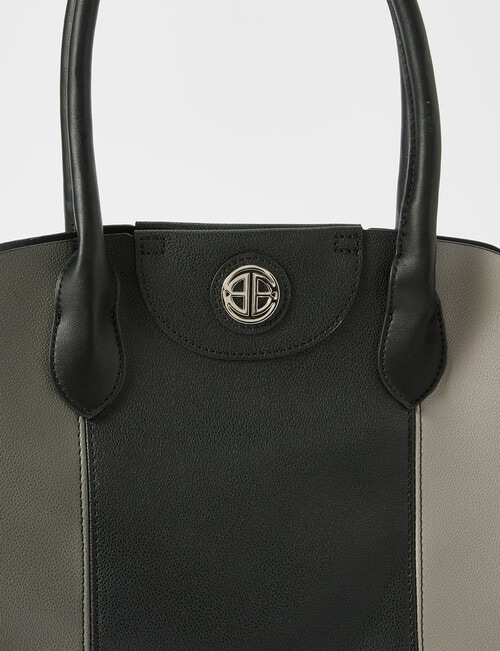 Boston + Bailey Morgan Trio Tote Bag, Black & Grey product photo View 04 L