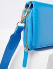 Whistle Accessories Georgie Crossbody Bag, Blue product photo View 04 S