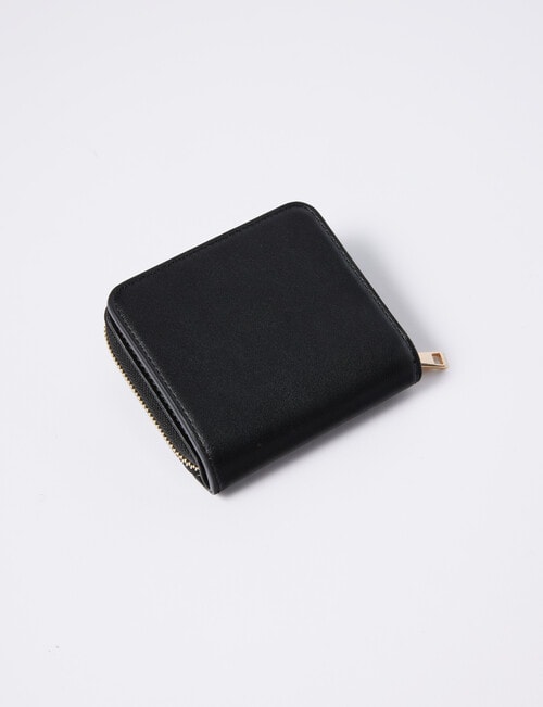 Boston + Bailey Small Wallet w Coin Pouch, Black product photo View 02 L