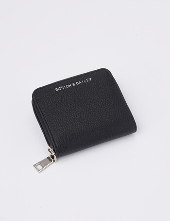 Boston + Bailey Medium Wallet, Black product photo