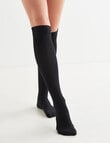 Ambra Travel Sock Unisex, Black, S-L product photo