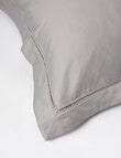Kate Reed Sloane European Pillowcase, Titanium product photo View 02 S