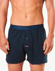Mitch Dowd Knit Boxer, 3-Pack, Navy & Blue product photo View 02 S