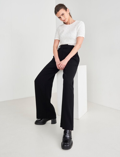 State of play Otto Wide Leg Pant, Black product photo View 03 L