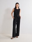 State of play Otto Wide Leg Pant, Black product photo View 06 S