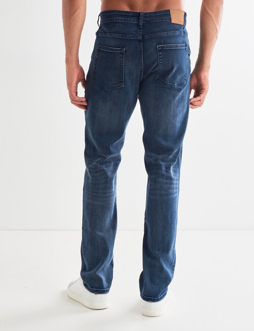 Gasoline Slim Leg Jean, Dark Blue Wash product photo View 02 L