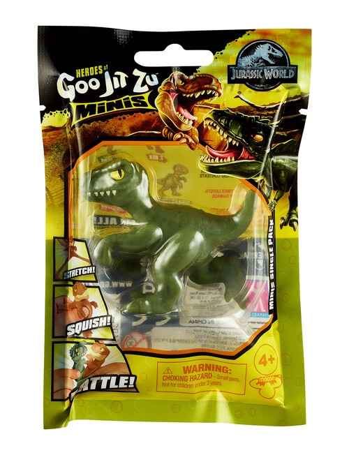 Heroes of Goo Jit Zu Heroes Of Goojitzu Jurassic Series 3 Minis, Assorted product photo View 03 L