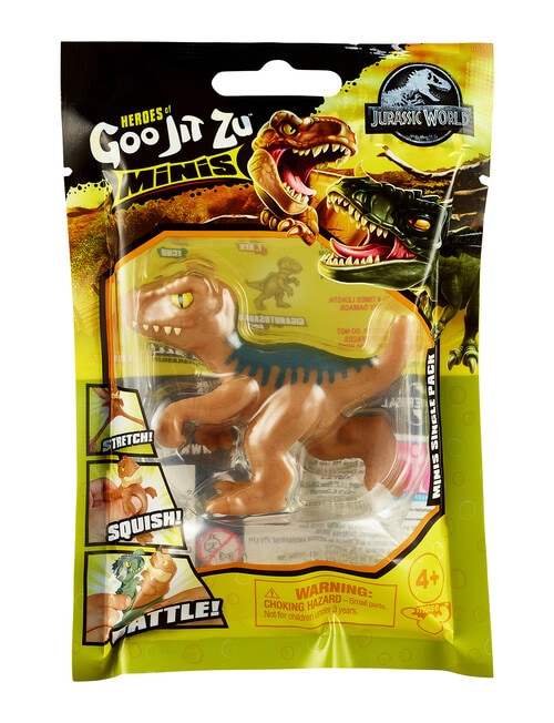 Heroes of Goo Jit Zu Heroes Of Goojitzu Jurassic Series 3 Minis, Assorted product photo View 05 L