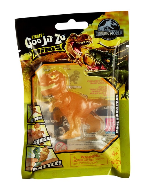 Heroes of Goo Jit Zu Heroes Of Goojitzu Jurassic Series 3 Minis, Assorted product photo View 13 L