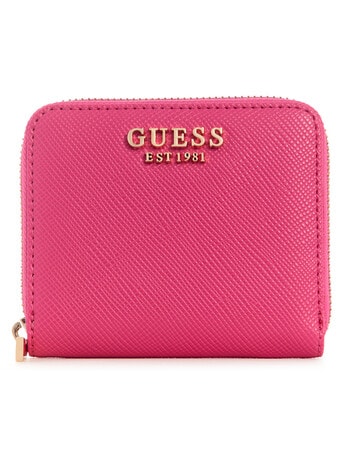 Guess Laurel SLG Small Zip Around Bag, Watermelon product photo
