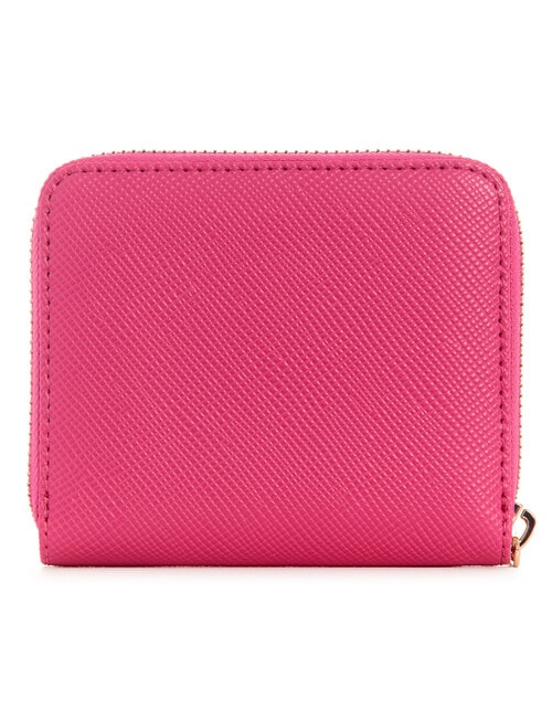 Guess Laurel SLG Small Zip Around Bag, Watermelon product photo View 02 L