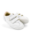 Bobux Step Up Shoe, Sprite Embossed White & Seashell Shimmer product photo