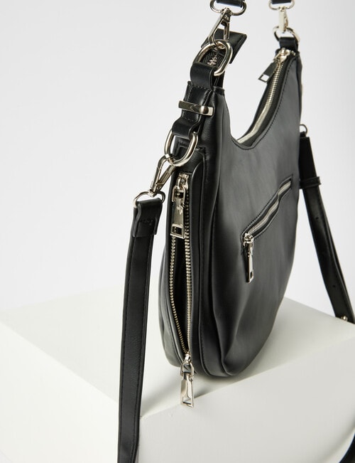 Boston + Bailey Gemma Shoulder Bag, Black product photo View 03 L