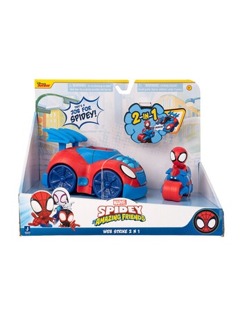 Spidey and Friends Web Strike 2 N 1 Vehicle product photo