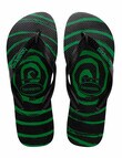 Havaianas Whirl Jandal, Green & Black product photo