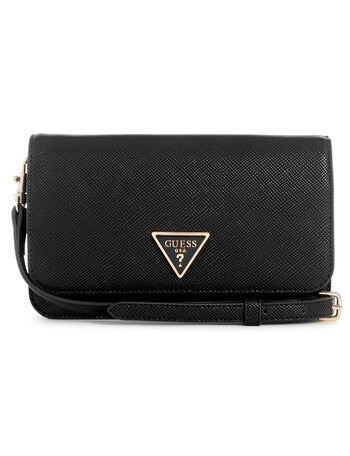 Guess Noelle Xbody Flap Organizer, Black product photo