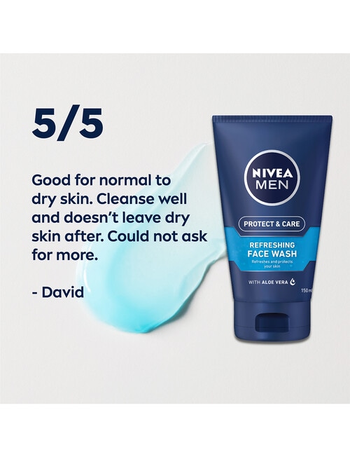 Nivea Men Protect & Care Refresh Face Wash, 150ml product photo View 08 L
