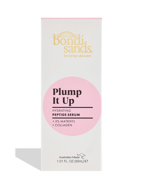 Bondi Sands Skincare Plump It Up Peptide Serum, 30ml product photo View 02 L