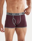 Mazzoni Open Front Stripe Trunk, 2-Pack, Burgundy & Black product photo View 02 S