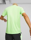 Puma Fit Logo Tee, Fizzy Lime product photo View 04 S