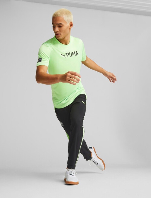 Puma Fit Logo Tee, Fizzy Lime product photo View 06 L