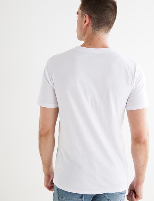 Tarnish Gold West Coast Tee, White product photo View 02 L