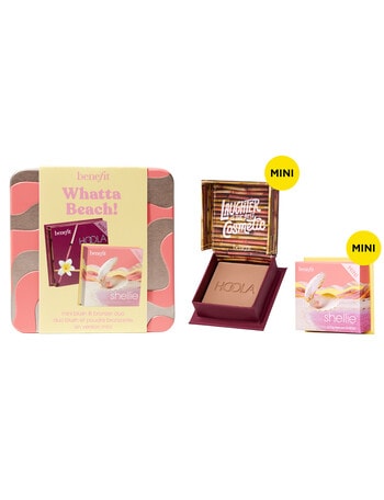 benefit Warm Seashell Pink Blush And Matte Bronzer Duo product photo